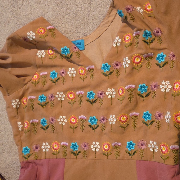 For Example Kurta/Dress with Ruffle Sleeves - Picture 6 of 8